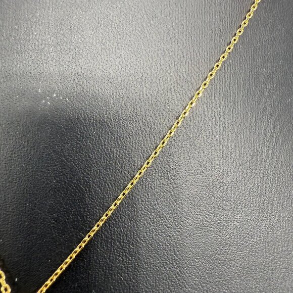 Local Eclectic Clear Rhinestone Heart Locket Pendant Chain Necklace Gold Tone - Picture 4 of 8